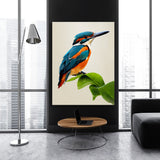 King Fisher Bird 2 Wall Art