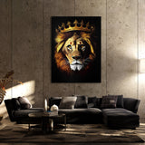 Lion Crown Wall Art