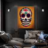 Mexican Sugar Skull 1 Wall Art