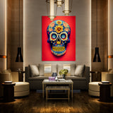 Mexican Sugar Skull 2 Wall Art