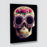 Mexican Sugar Skull 3 Wall Art