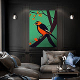 Oriole Bird 6 Wall Art