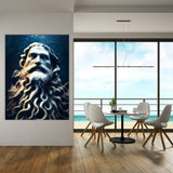 Poseidon Greek God 2 Wall Art