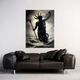 Poseidon Greek God 4 Wall Art