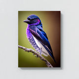 Purple Martin Bird3 Wall Art