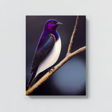 Purple Martin Bird4 Wall Art