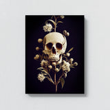 Skull Flowers 3 Wall Art