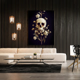 Skull Flowers 3 Wall Art