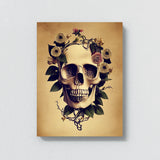 Skull Flowers 5 Wall Art