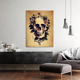 Skull Flowers 5 Wall Art