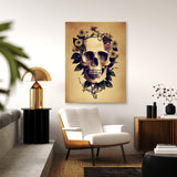 Skull Flowers 5 Wall Art