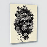 Skull Flowers 6 Wall Art