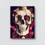 Skull Flowers 7 Wall Art