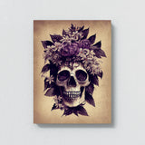 Skull Flowers 8 Wall Art