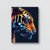 Tiger Side Profile Wall Art