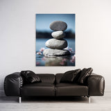 Zen Stones Meditation 11 Wall Art