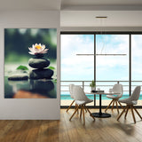 Zen Stones Meditation 13 Wall Art