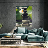 Zen Stones Meditation 14 Wall Art