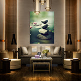 Zen Stones Meditation 15 Wall Art