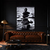 Zen Stones Meditation 16 Wall Art