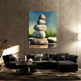 Zen Stones Meditation 17 Wall Art