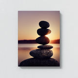 Zen Stones Meditation 2 Wall Art