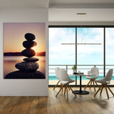 Zen Stones Meditation 2 Wall Art