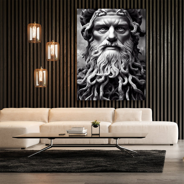 Zeus Greek Mythology 15 Canvas Wall Art Print Decor Artwork Picture ...